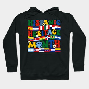 HapNational Hispanic Heritage Month All Countries He Hoodie